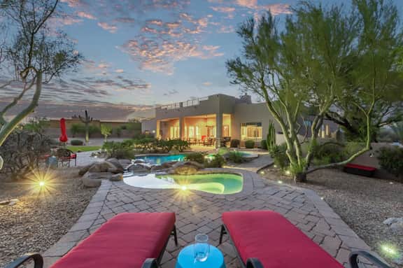 Scottsdale Desert Paradise - Pool+Spa+Pickleball+Golf Simulator